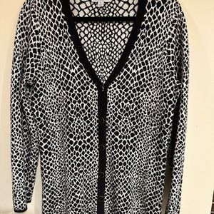 Isaac Mizrahi Live Long Sweater Cardigan Womens S Super Soft!!